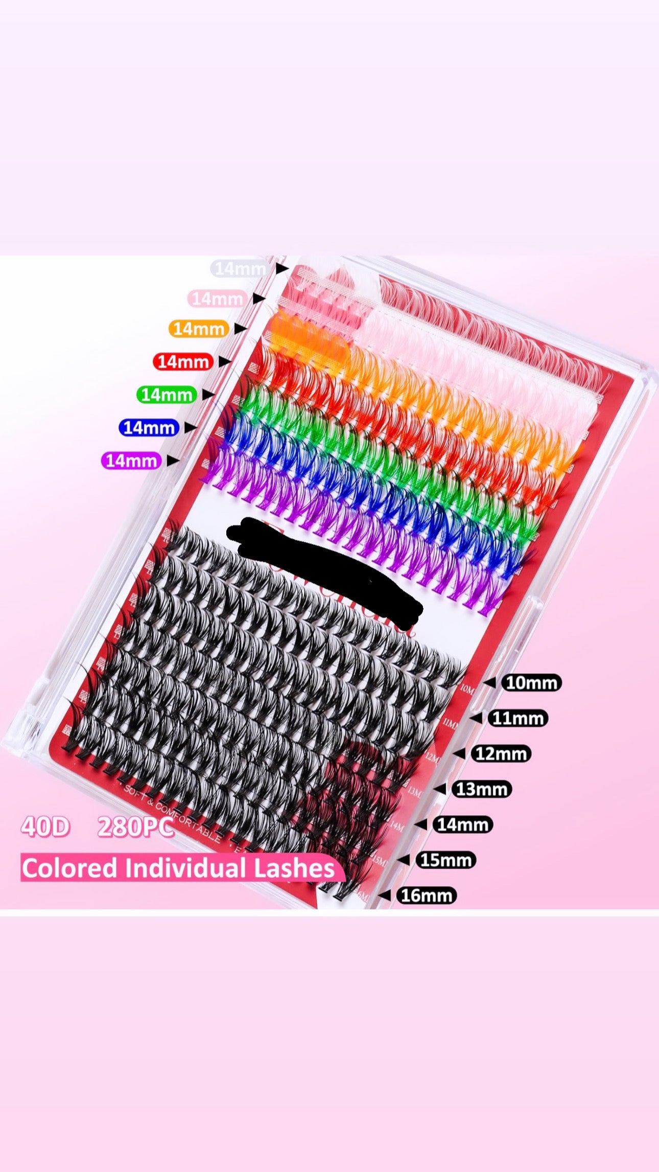 Multi Color Lash Pack